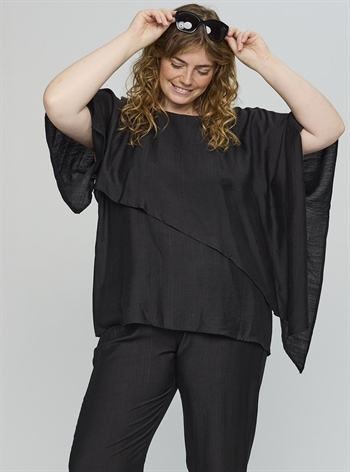 Studio - Athena Bluse, Sort